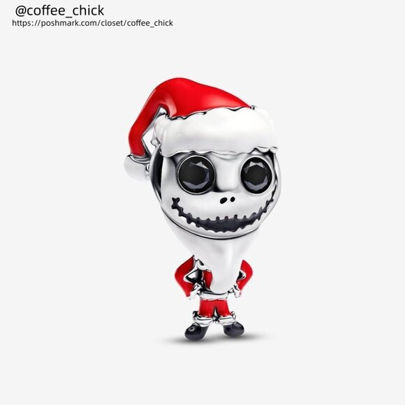 Pandora Disney The Nightmare Before Christmas Jack Skellington Charm|Pendant - Picture 1 of 2